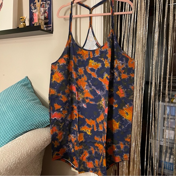 VENUS Dresses & Skirts - Venus Tie Dye Tank Dress 1X